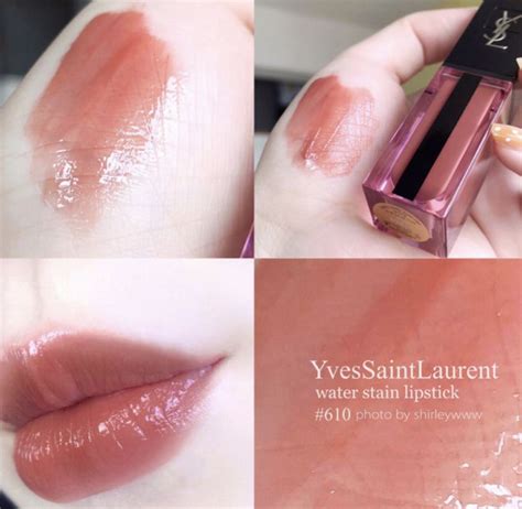 ysl glossy stain 503|ysl lip stain 610.